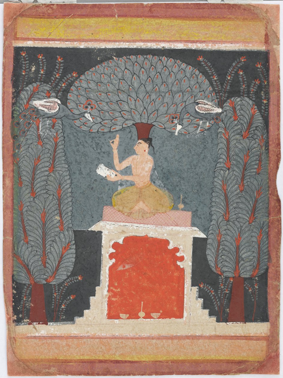 Bir Ragamala Serisinden Bengal Ragini by Unknown artist