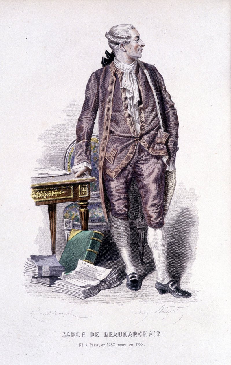 Beaumarchais Baronu (1732/1799) by Unknown artist