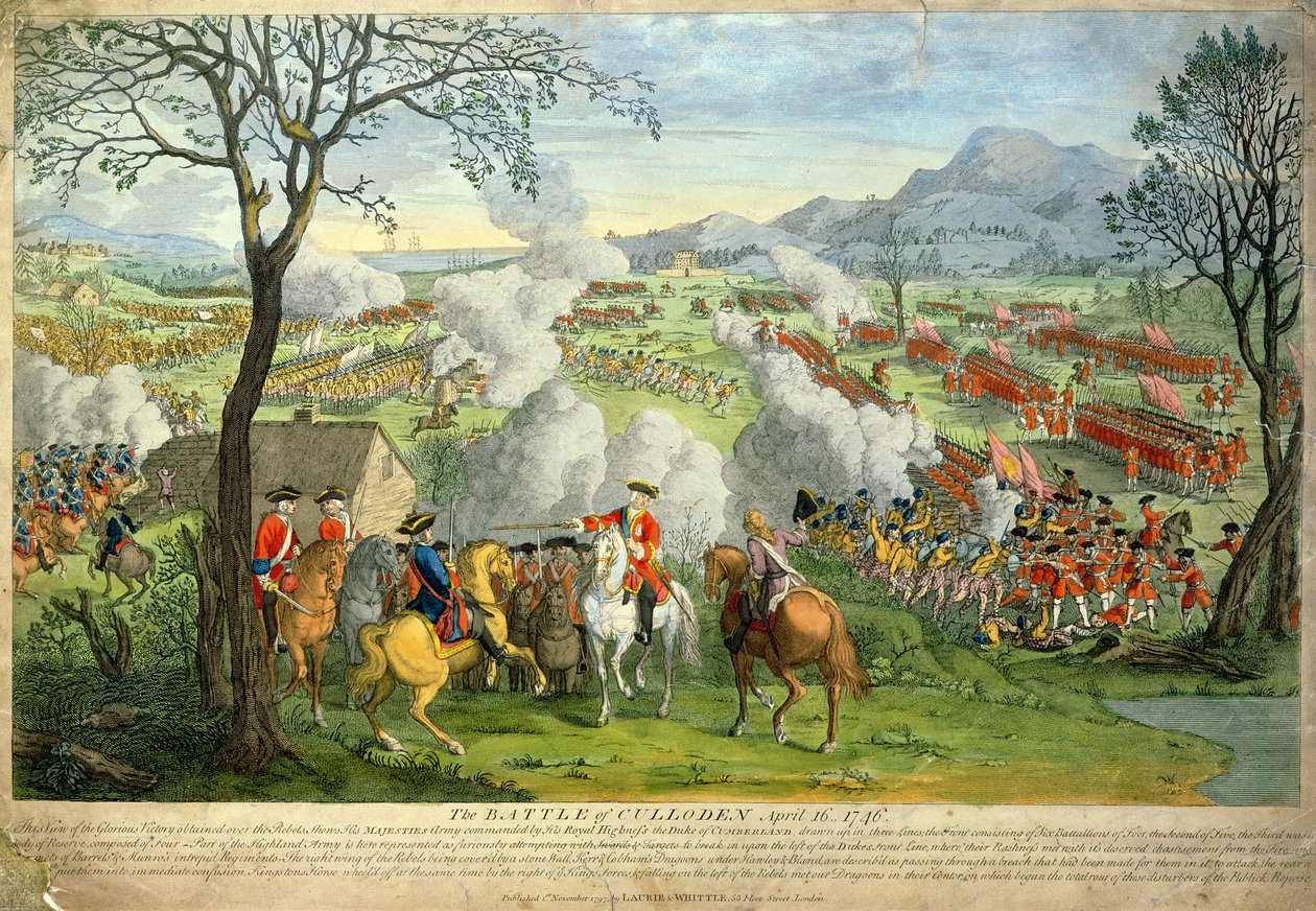 Culloden Savaşı by Unknown artist