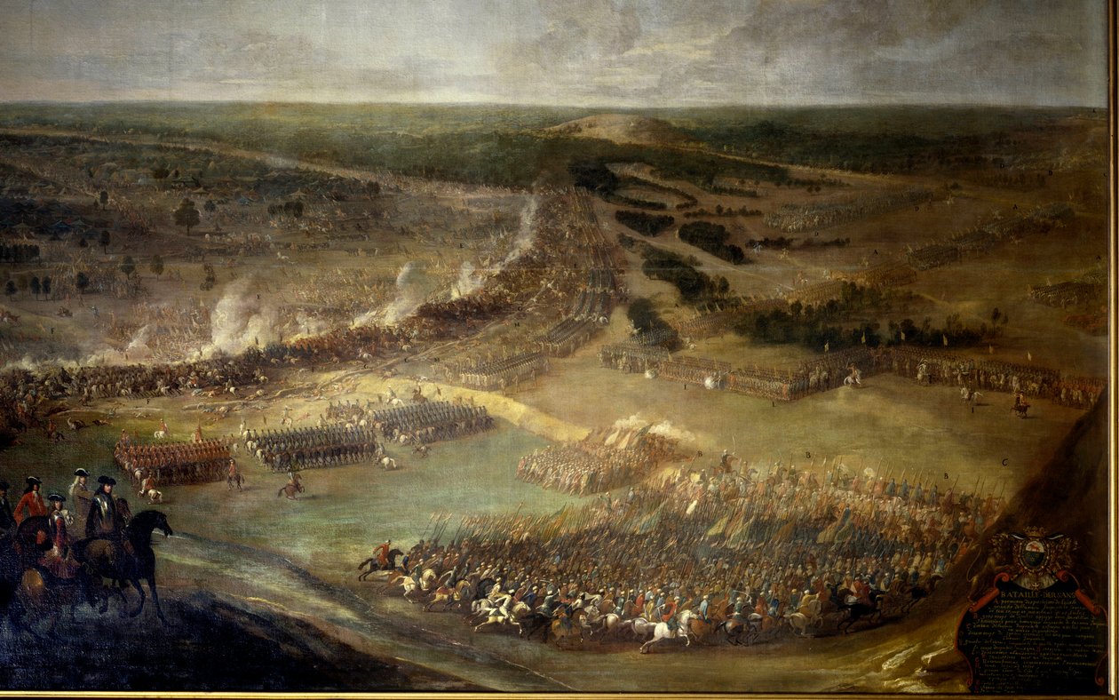 Hersans Savaşı (1687), Macaristan. 17. yüzyılın anonim tablosu. Chateau De Vaux Le Viscount. by Unknown artist