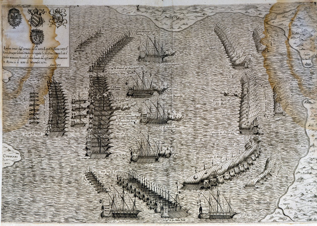 İnebahtı Savaşı (İnebahtı) by Unknown artist
