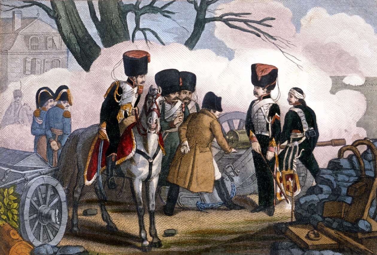 Montereau Savaşı by Unknown artist