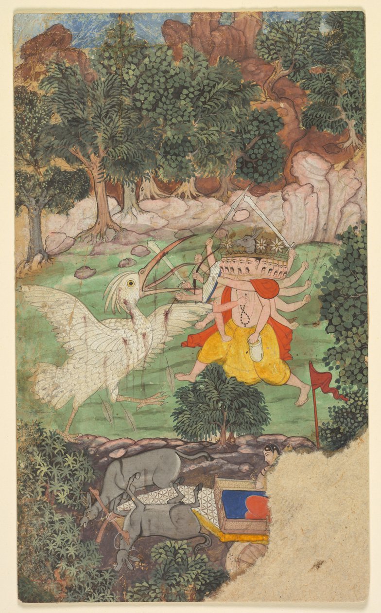 Ravana ve Jatayu Savaşı, Aranya-kanda