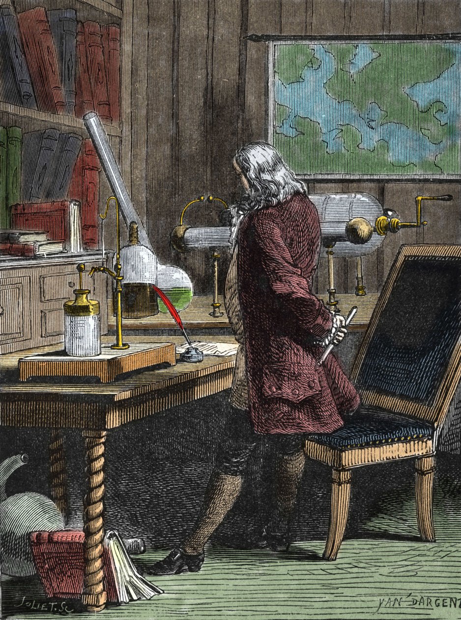 Benjamin Franklin (1706-1790), filozof, fizikçi ve Philadelphia