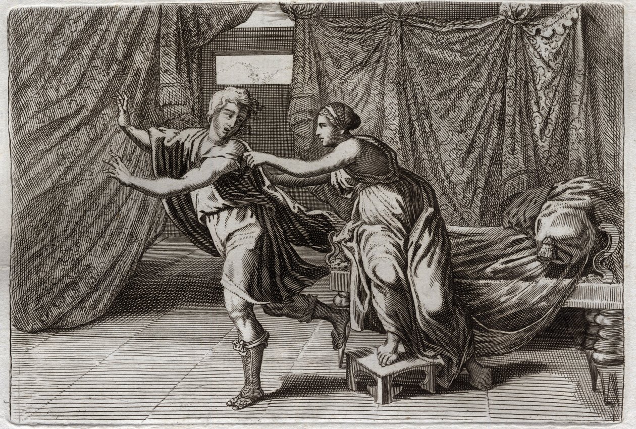Royaumont İncili, Eski Ahit: Joseph Chastete. Yusuf, Putiphar