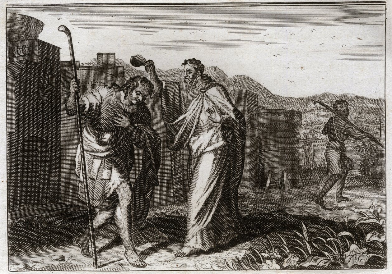 Royaumont İncili, Eski Ahit: Saul Ayini. Samuel, Tanrı