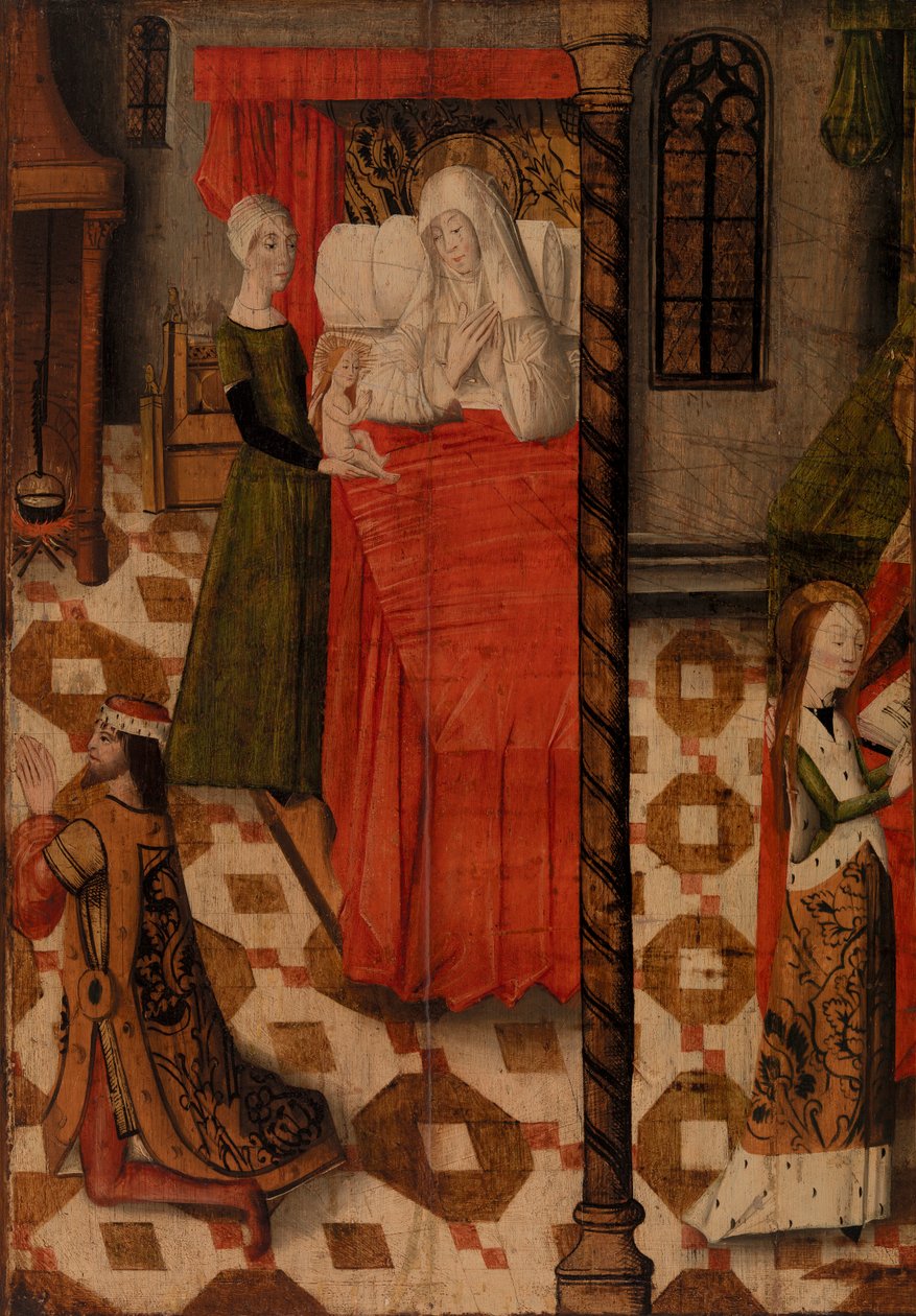 Bakirenin Doğuşu, Bir Erkek Donör ve Bakirenin Eğitimi by Unknown artist