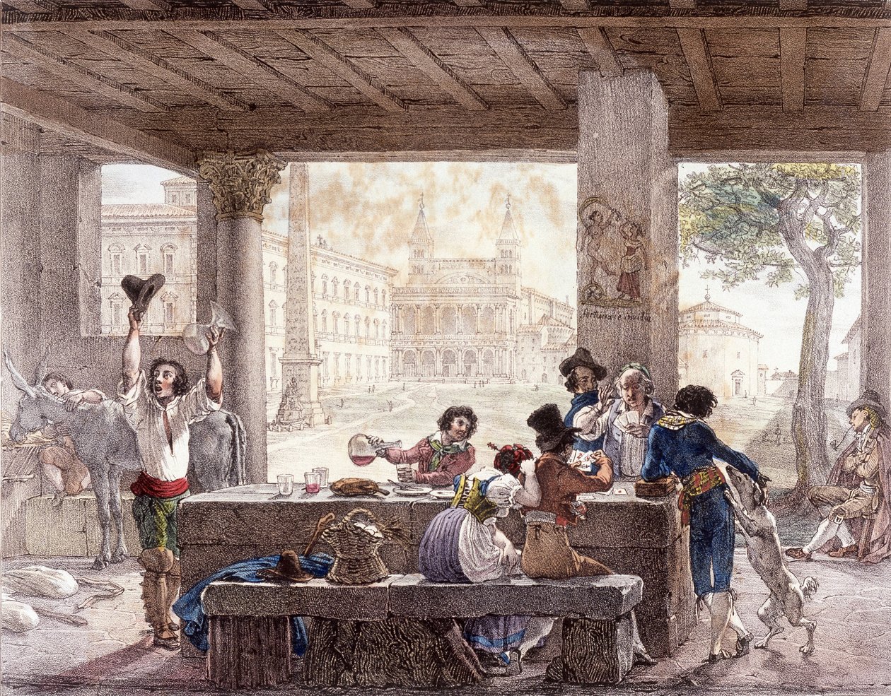 1820 civarında Roma