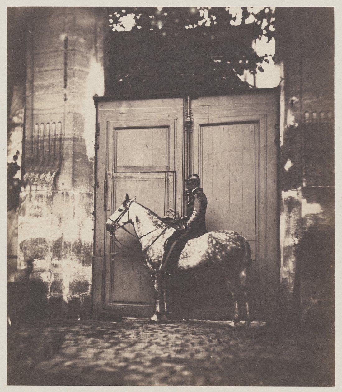 Kapının Önünde Kara Süvari by Unknown artist
