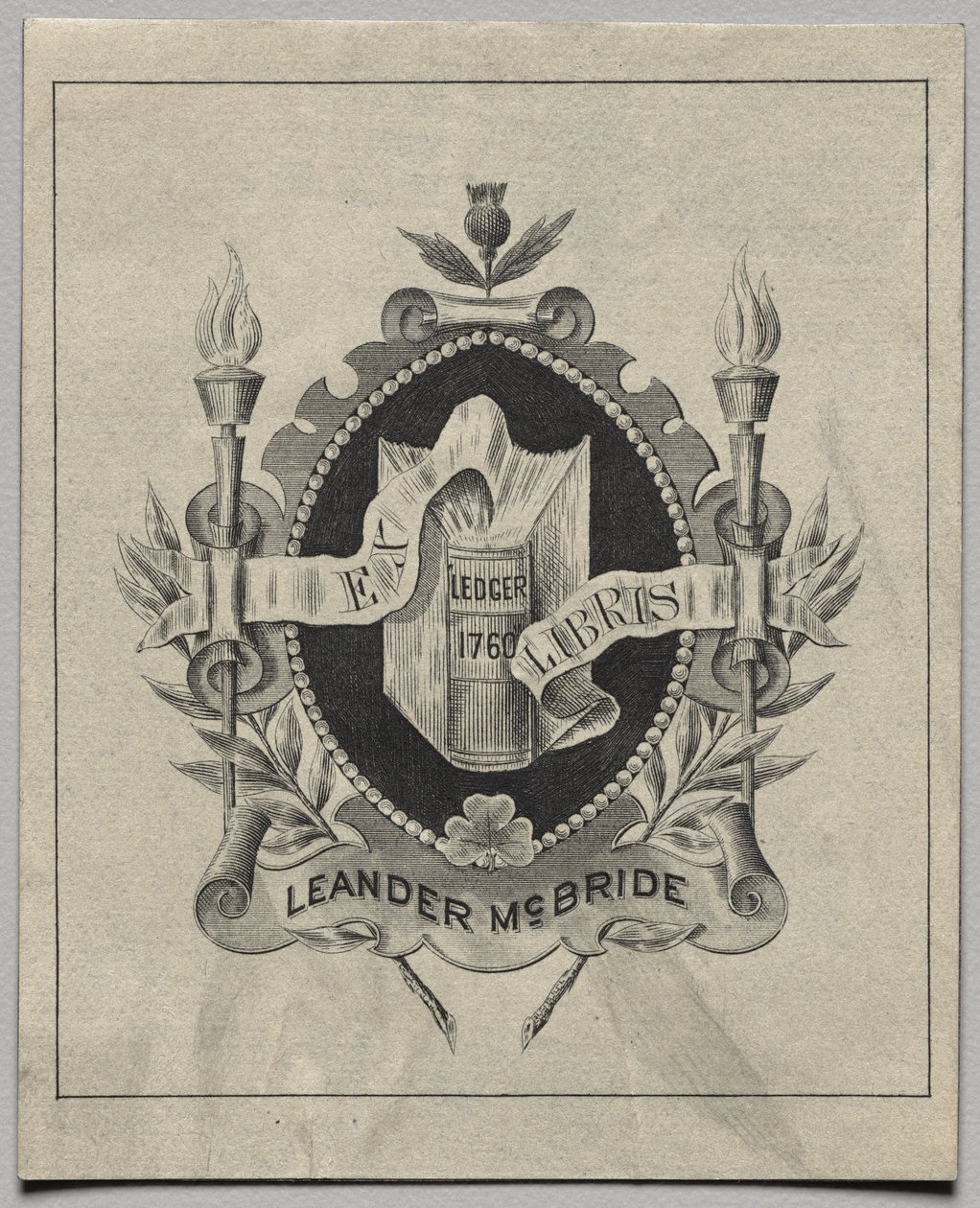 Kitapçık: Leander McBride by Unknown artist