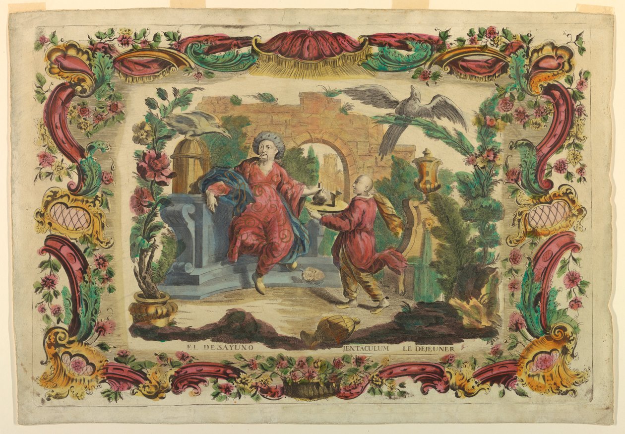 Sabah kahvaltısı by Unknown artist