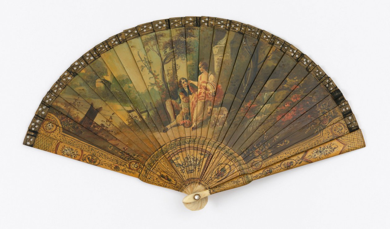 Kırık fan ve kasa by Unknown artist