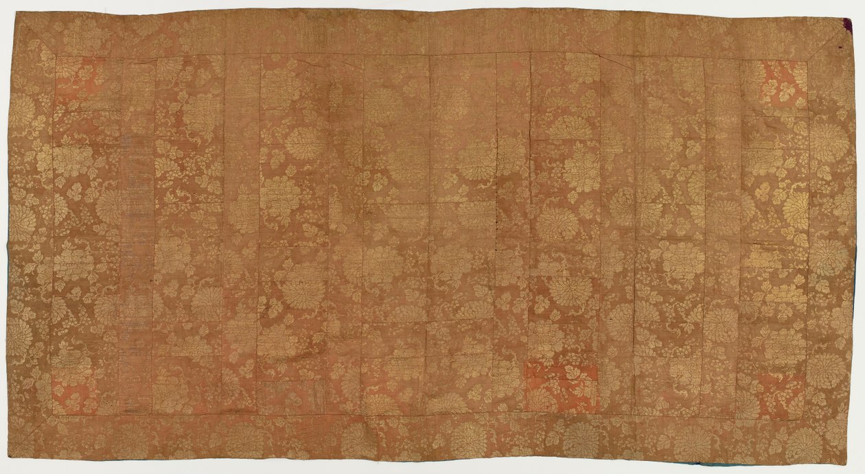 Brokar, ipek. Bir Budist keşişin cübbesi, yamalı: Kesa by Unknown artist