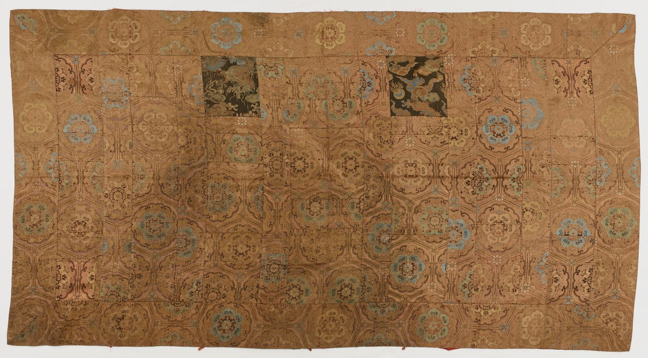 Brokar, ipek. Bir Budist keşişin cübbesi, yamalı: Kesa by Unknown artist