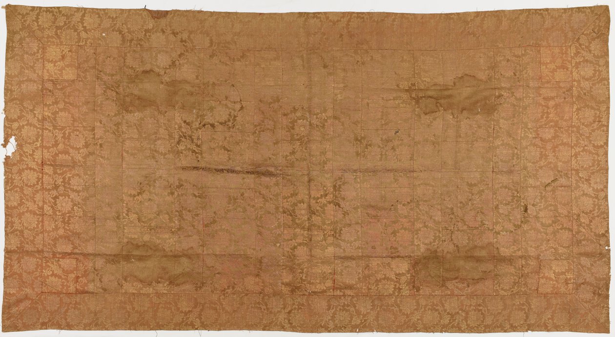 Brokar, ipek. Bir Budist keşişin cübbesi, yamalı: Kesa by Unknown artist