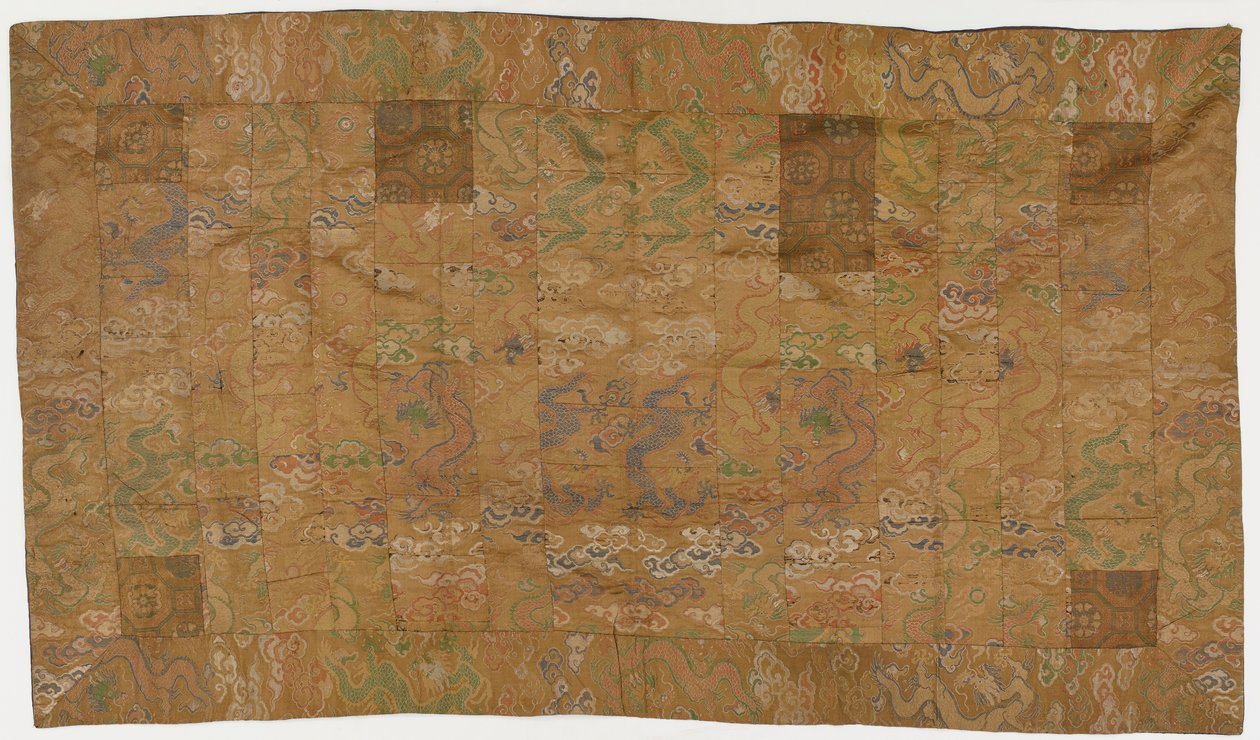 Brokar, ipek Bir Budist keşişin cübbesi, yamalı; kesa Kasaya by Unknown artist