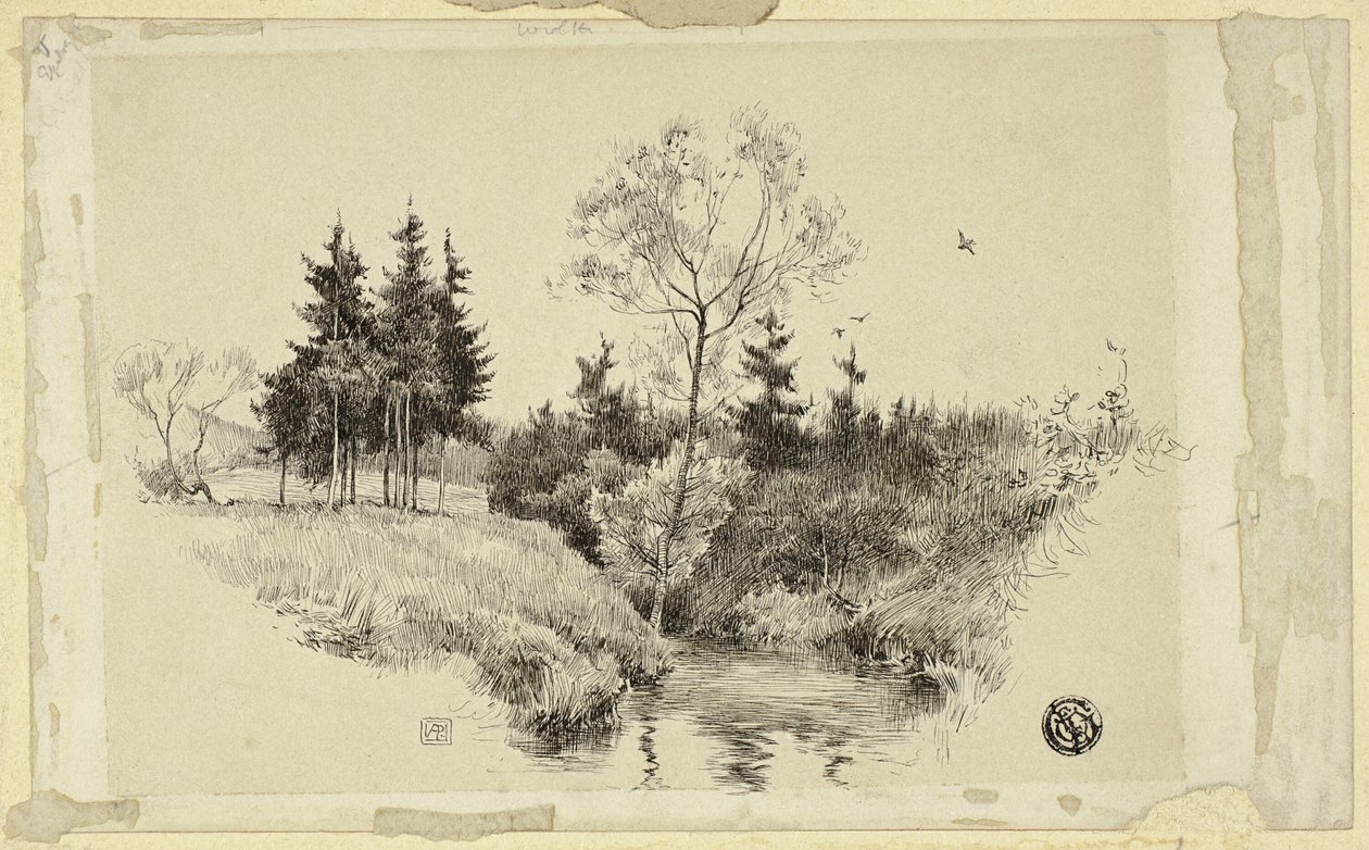 Ormandaki Dere by Unknown artist