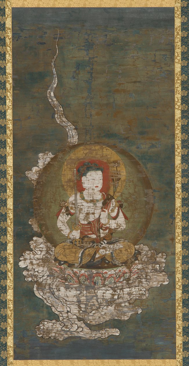 Budist tanrısı: Gokei Monju (<em> Manjushri </em>) by Unknown artist