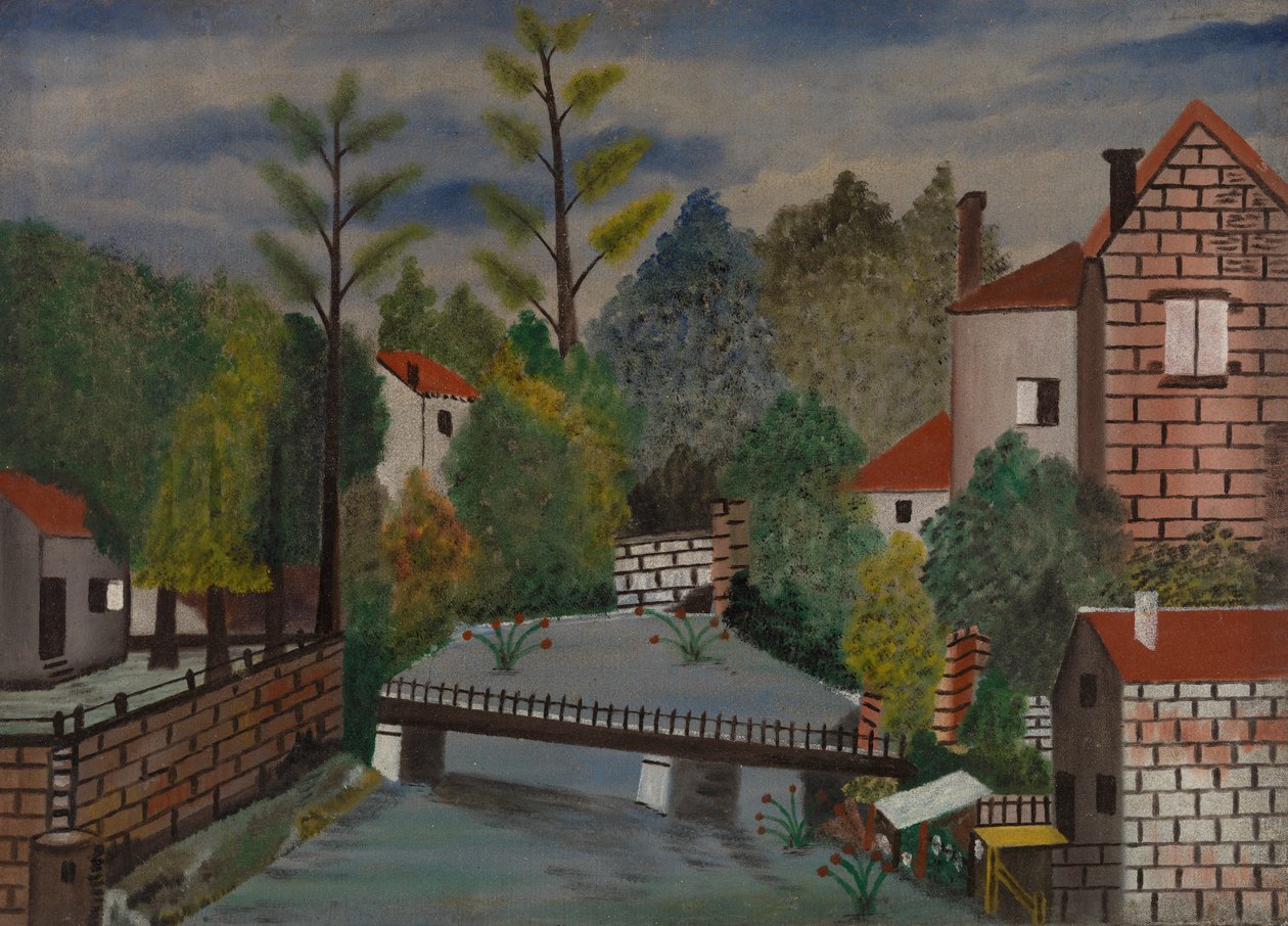 Kanal ve Evler by Unknown artist