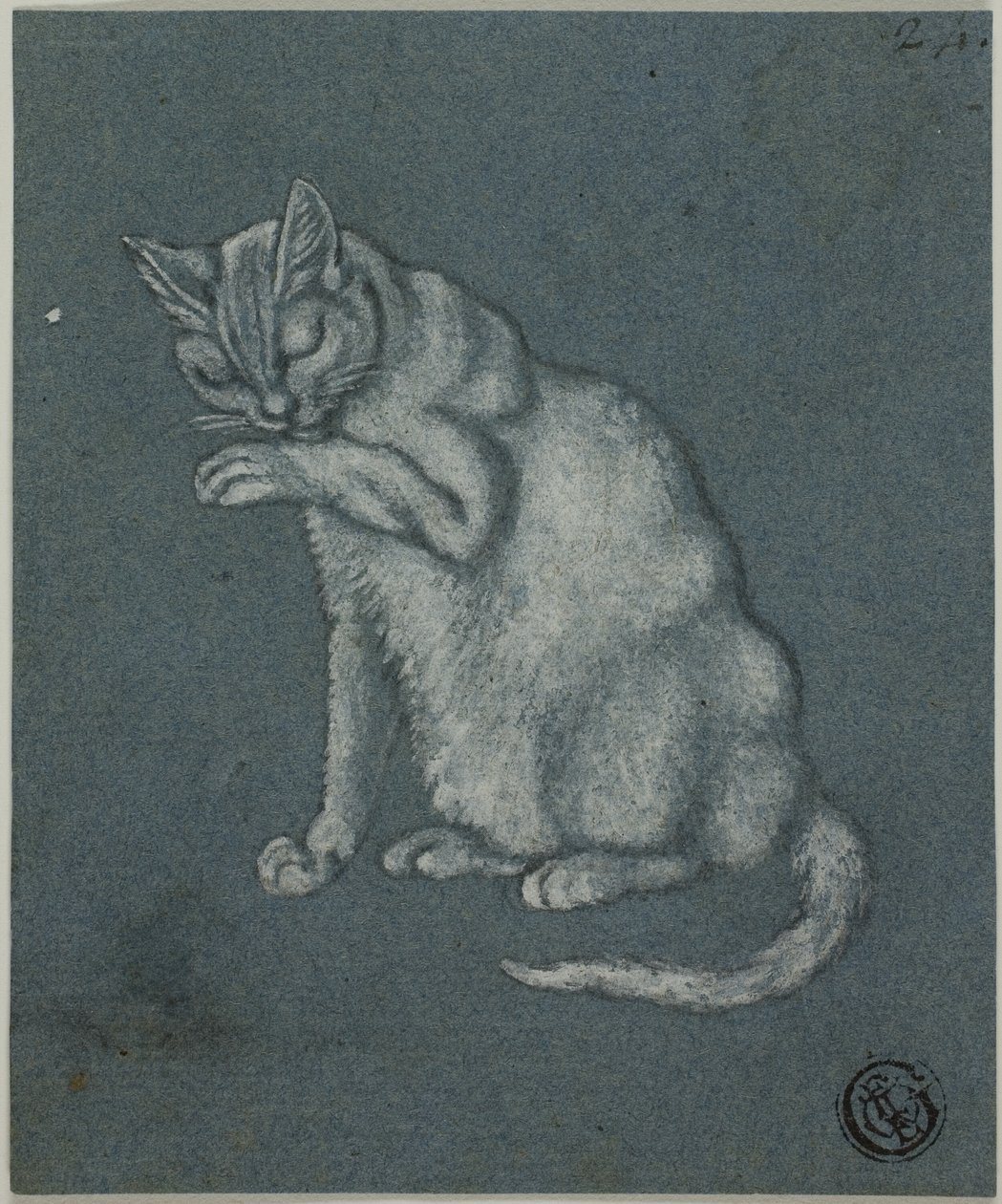 Kedi Yalama Patisi by Unknown artist