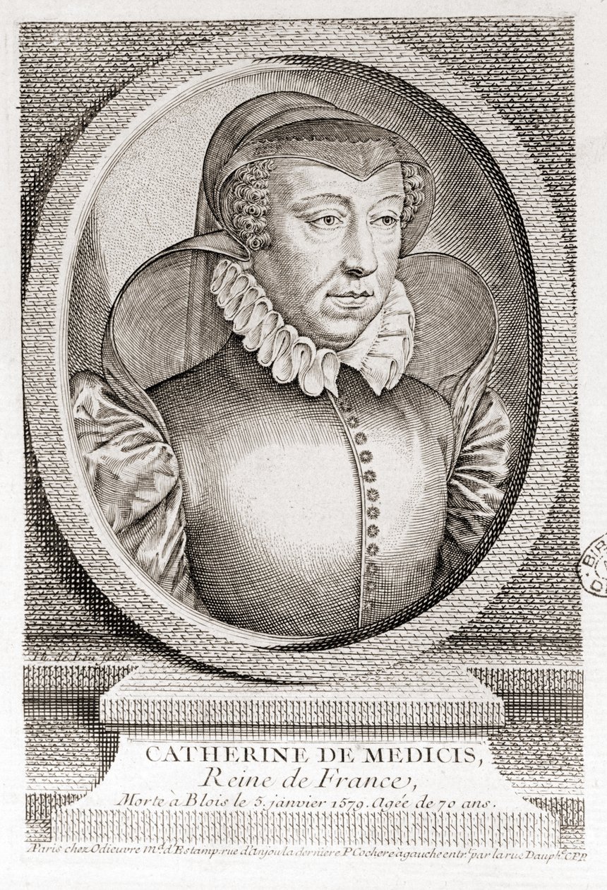 Catherine de Medici (1519 - 1589). by Unknown artist