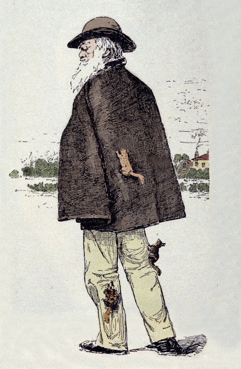 Charles Darwin (1809 - 1882), sincapları olan İngiliz doğa bilimci. by Unknown artist