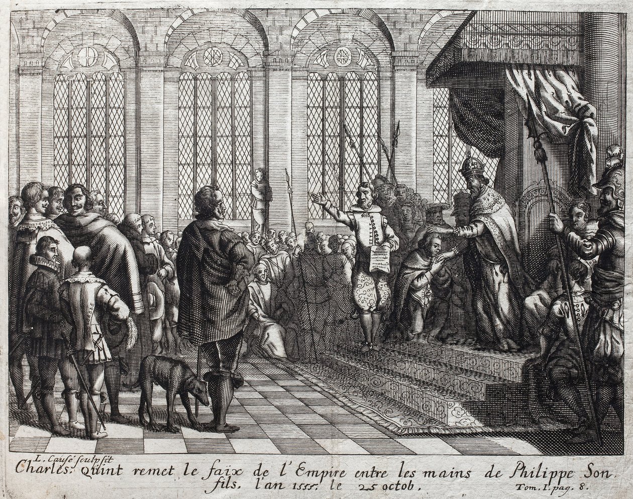 Charles V (1500-1558), 25 Ekim