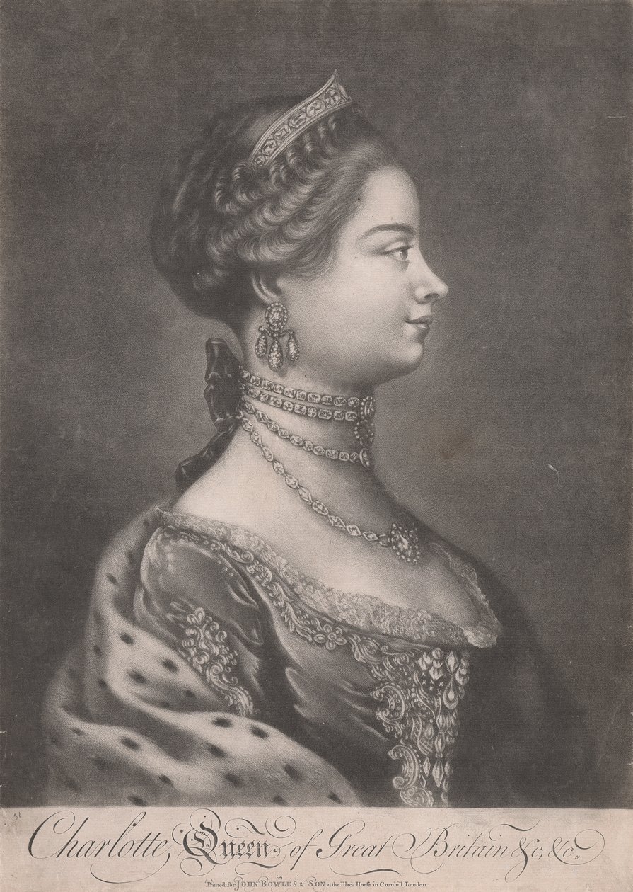 Charlotte, Büyük Britanya Kraliçesi by Unknown artist