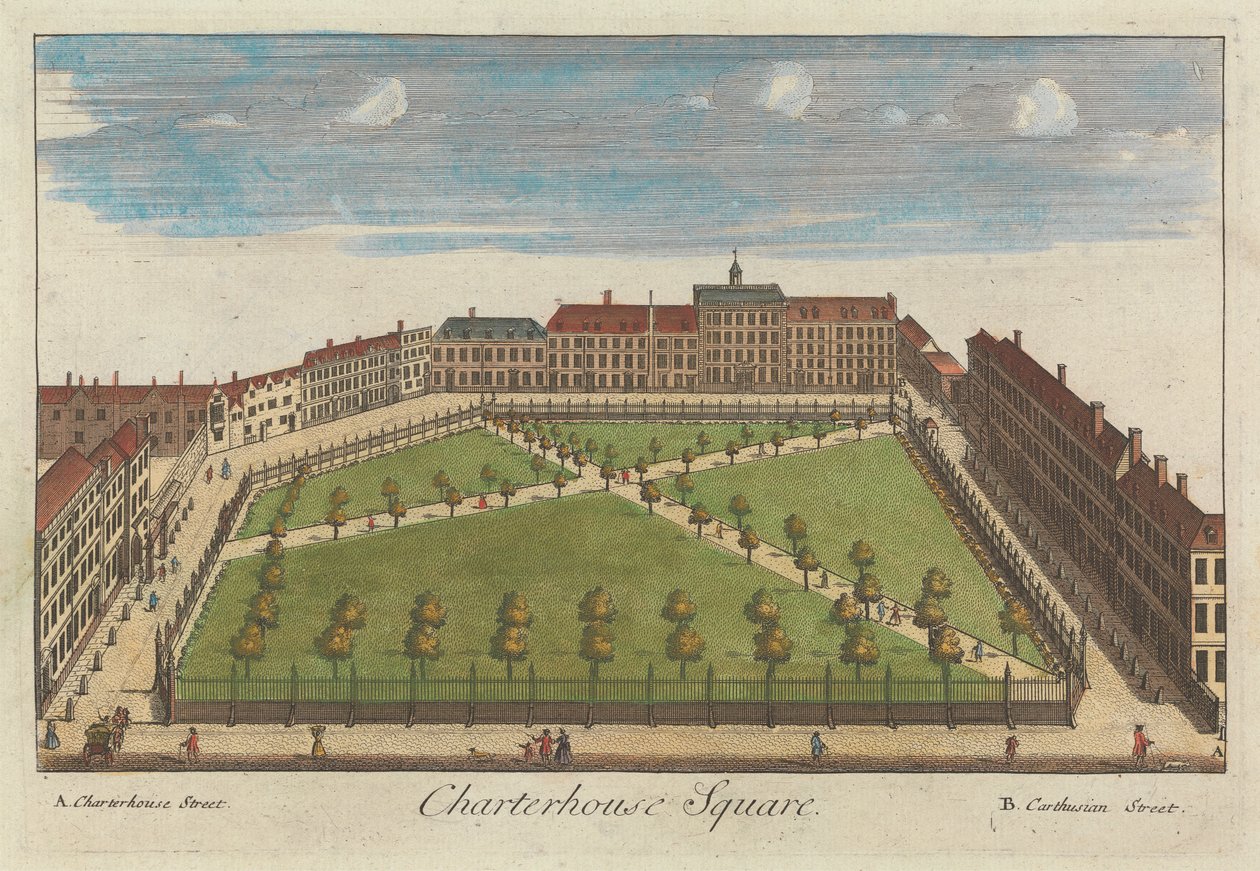 Charterhouse Meydanı by Unknown artist