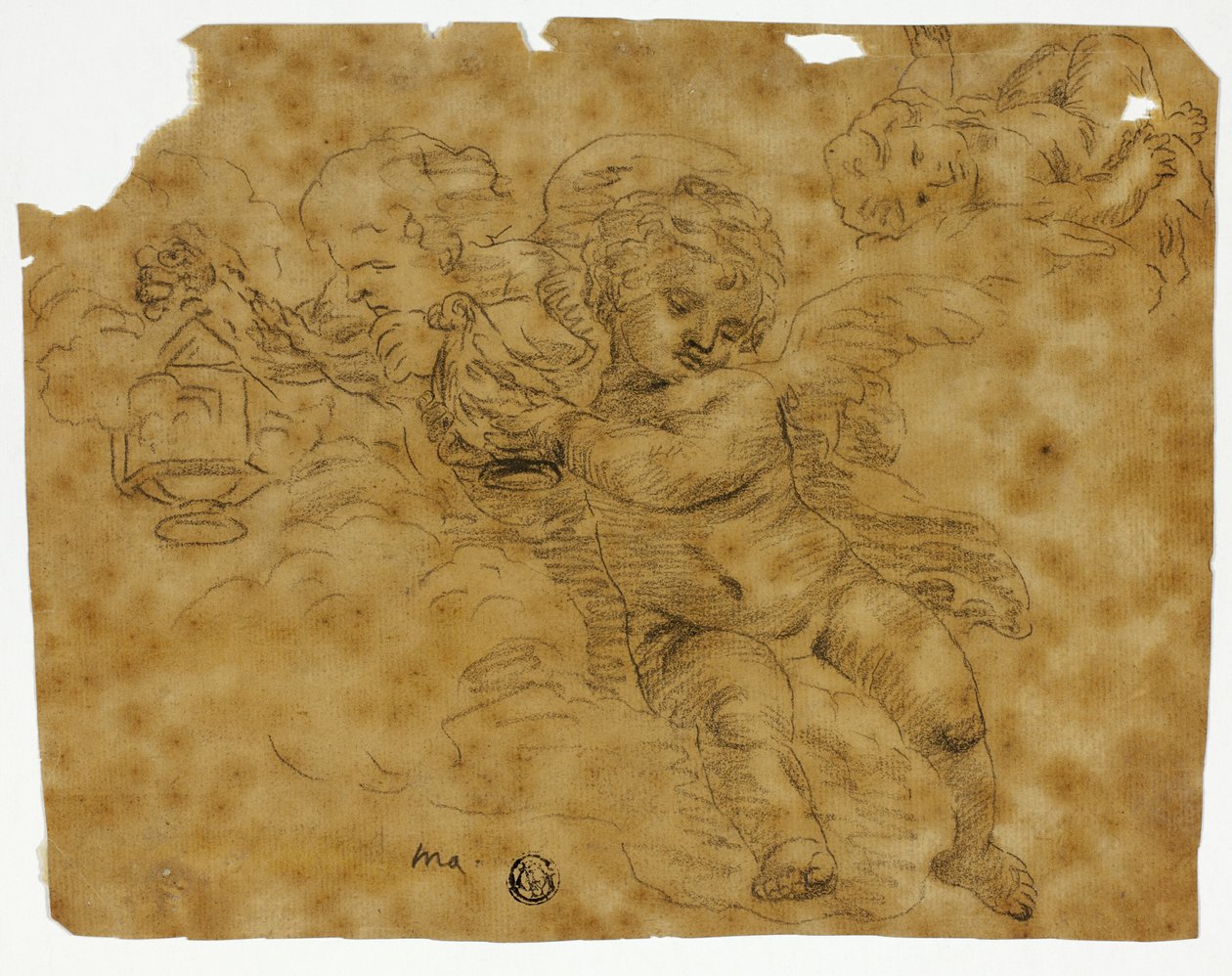 Buhurdanlarla Kerubiler by Unknown artist