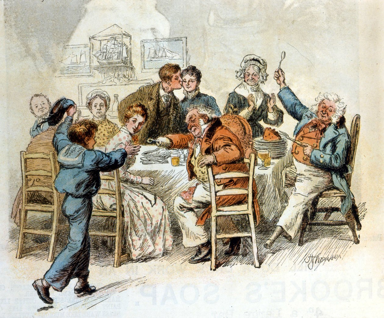 Noel yemeği by Unknown artist