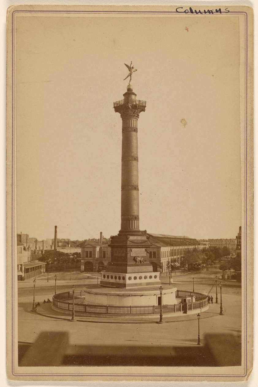 Bastille Sütunu by Unknown artist