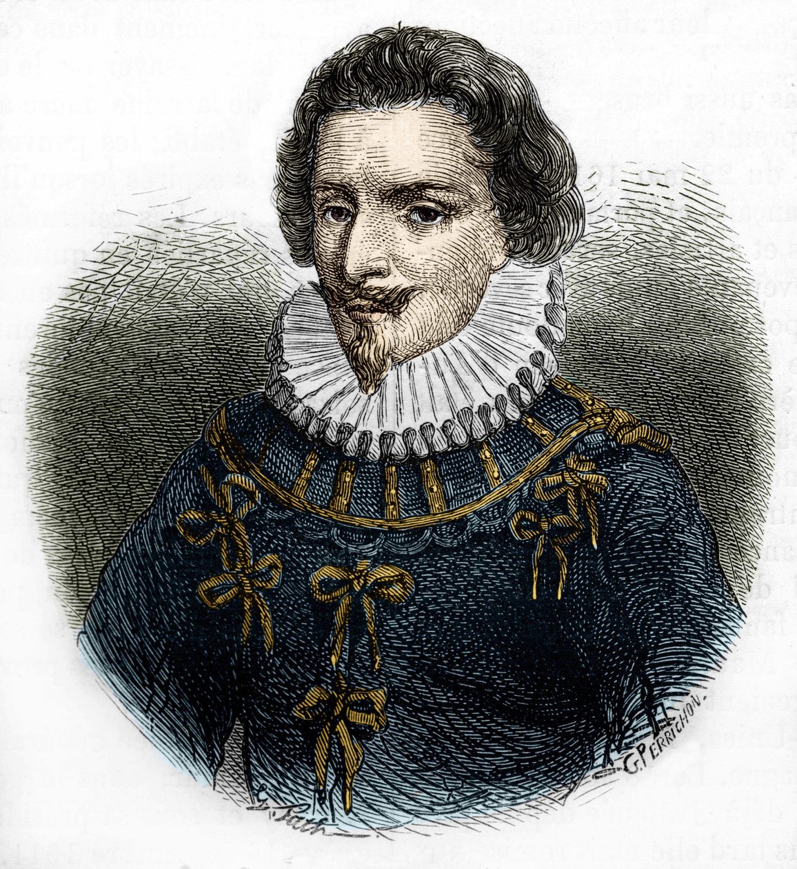 Concino Concini (1575-1617), Çapa Mareşali, maceracı ve İtalyan politikacı. by Unknown artist