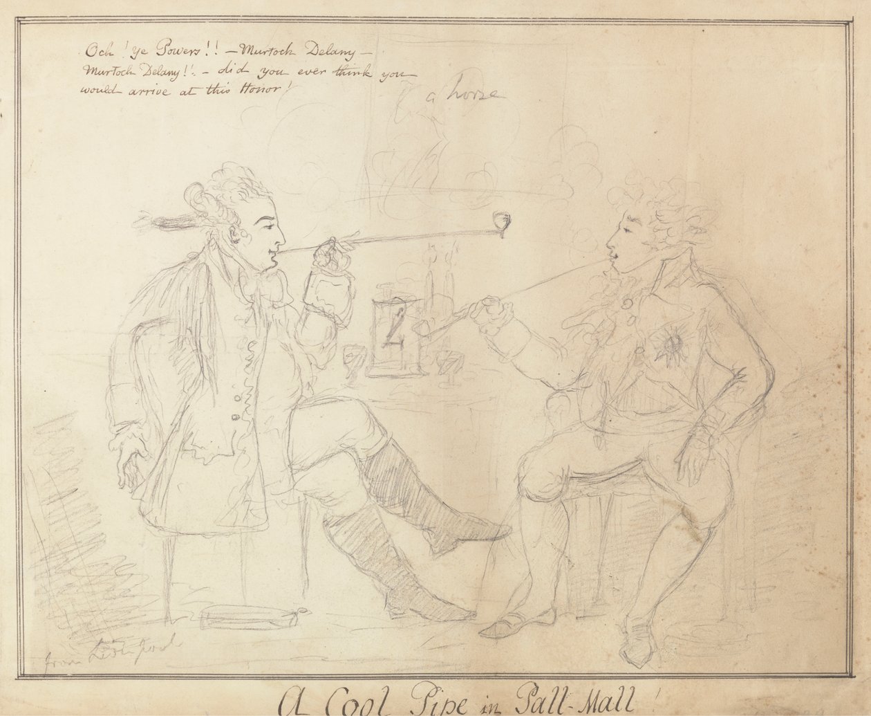 Pall Mall'da Soğuk Boru by Unknown artist