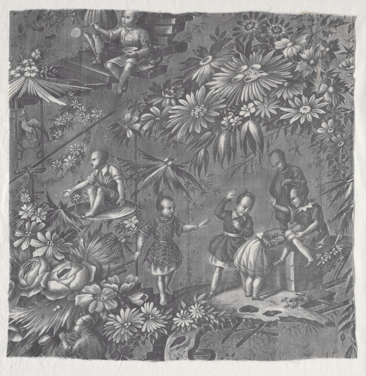Copperplate Baskılı Tekstil by Unknown artist