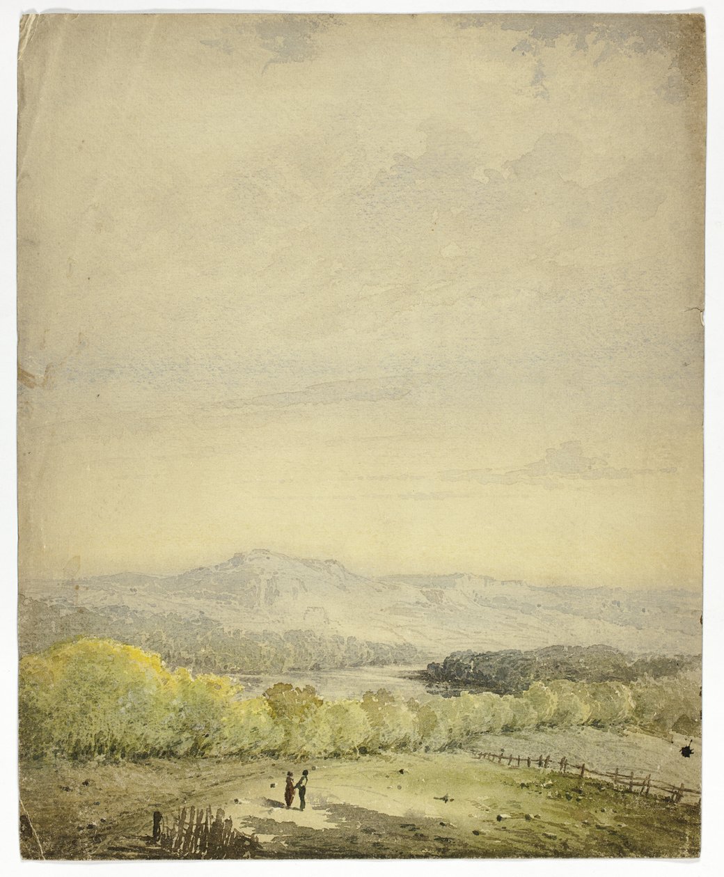 Bir Alanda Elele Çift by Unknown artist