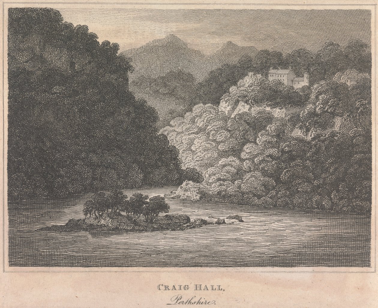Craig Hall, Perthshire; sayfa 78 (Birinci Cilt) by Unknown artist