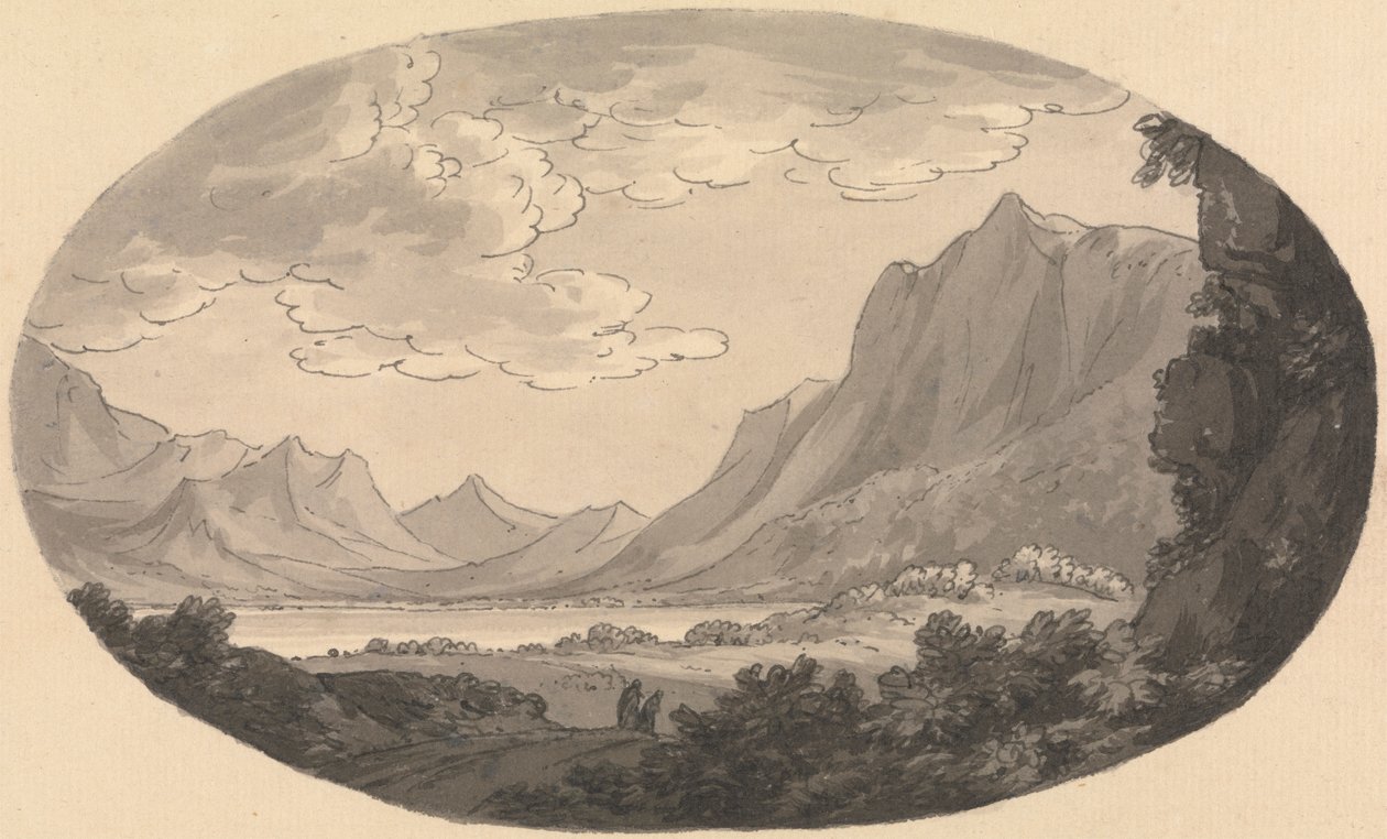 Cumberland Manzarası by Unknown artist