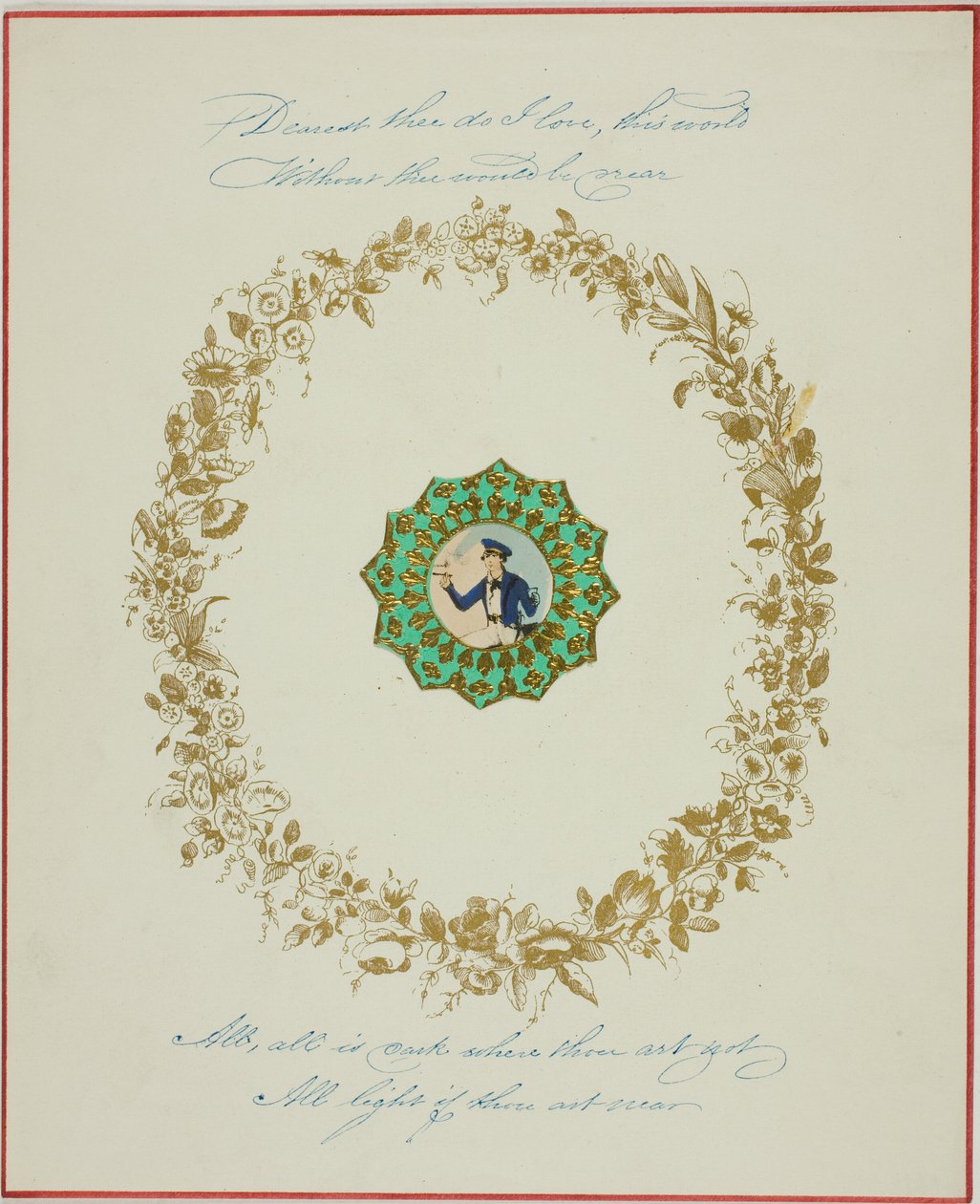 Dearest Thee I Do Love (valentine) by Unknown artist