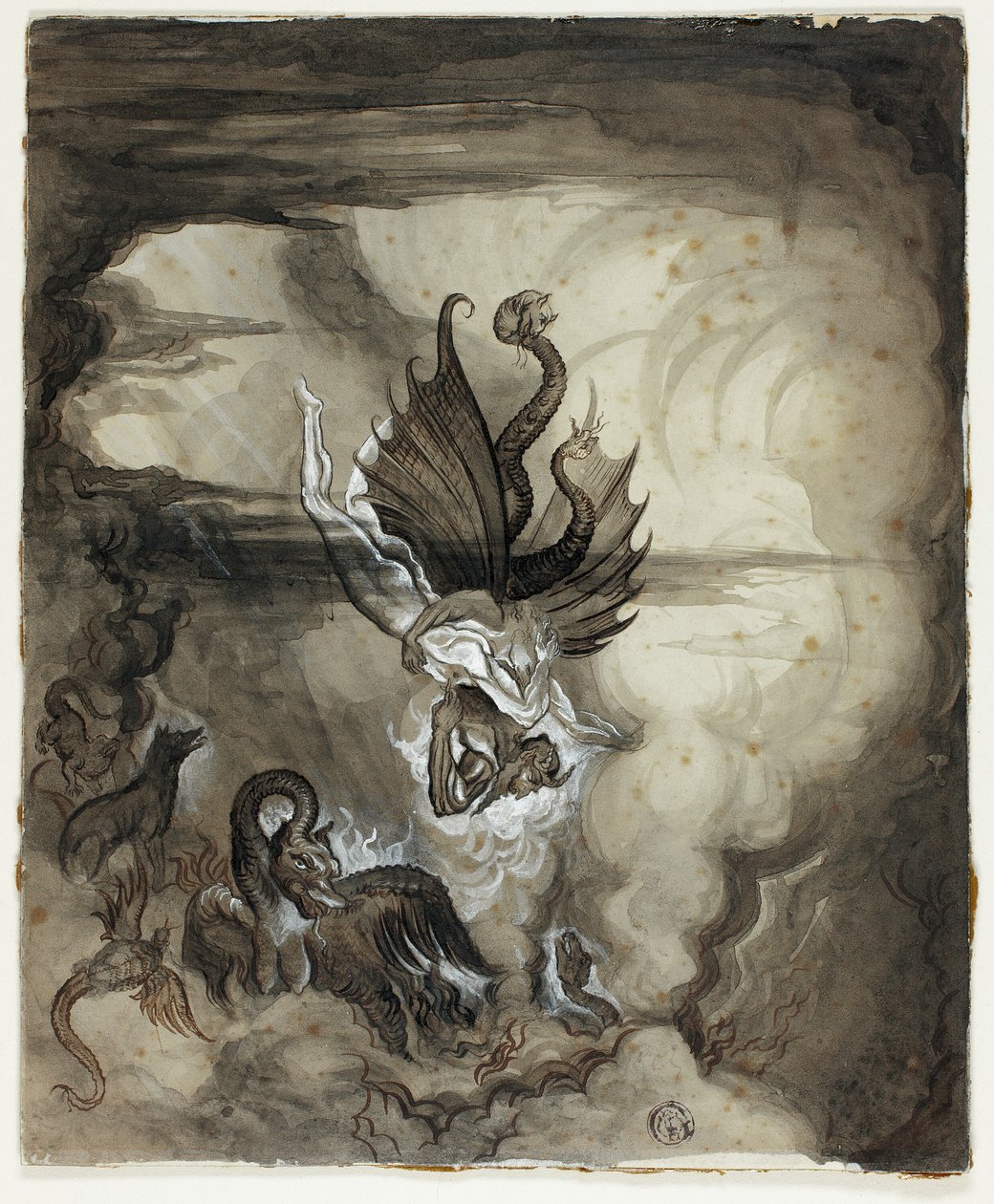 cehenneme iniş by Unknown artist