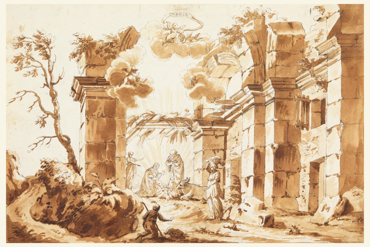 Kreş için Tasarım (Doğum Sahnesi) by Unknown artist