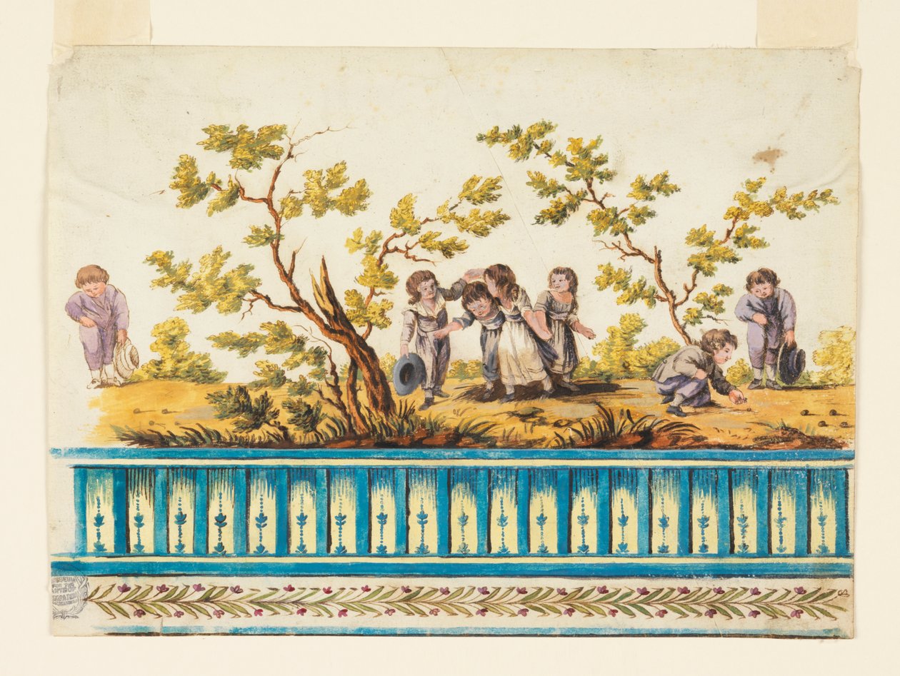 Duvar Kağıdı Frizi için Tasarım by Unknown artist