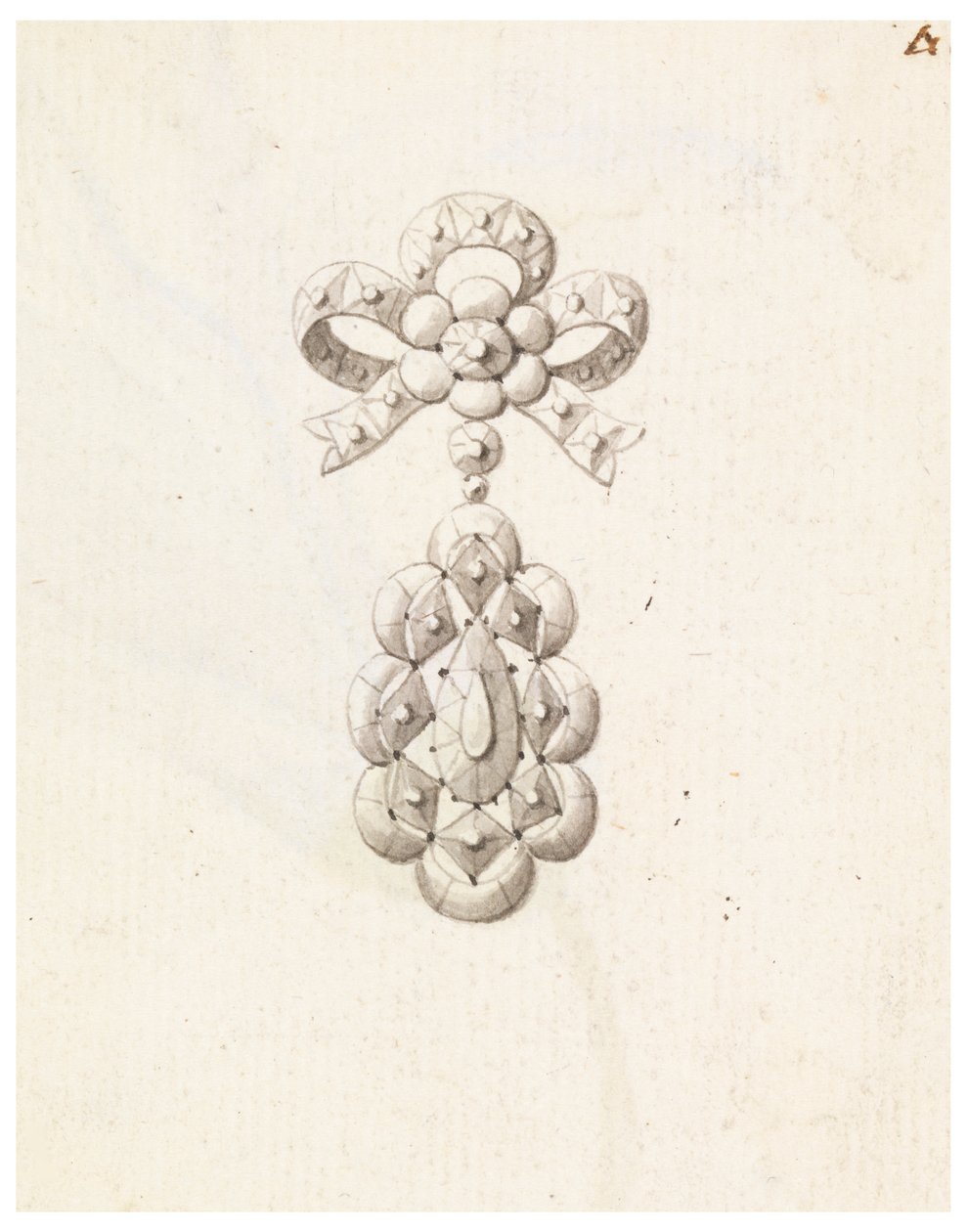 Broş için Tasarım by Unknown artist