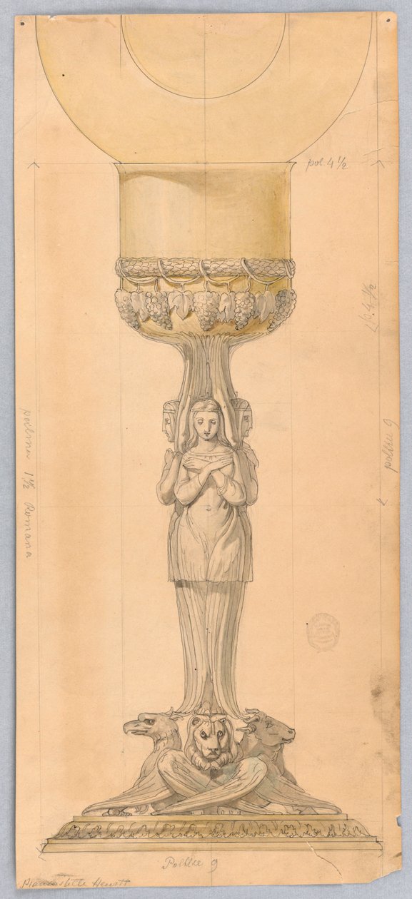 Kadeh için Tasarım by Unknown artist