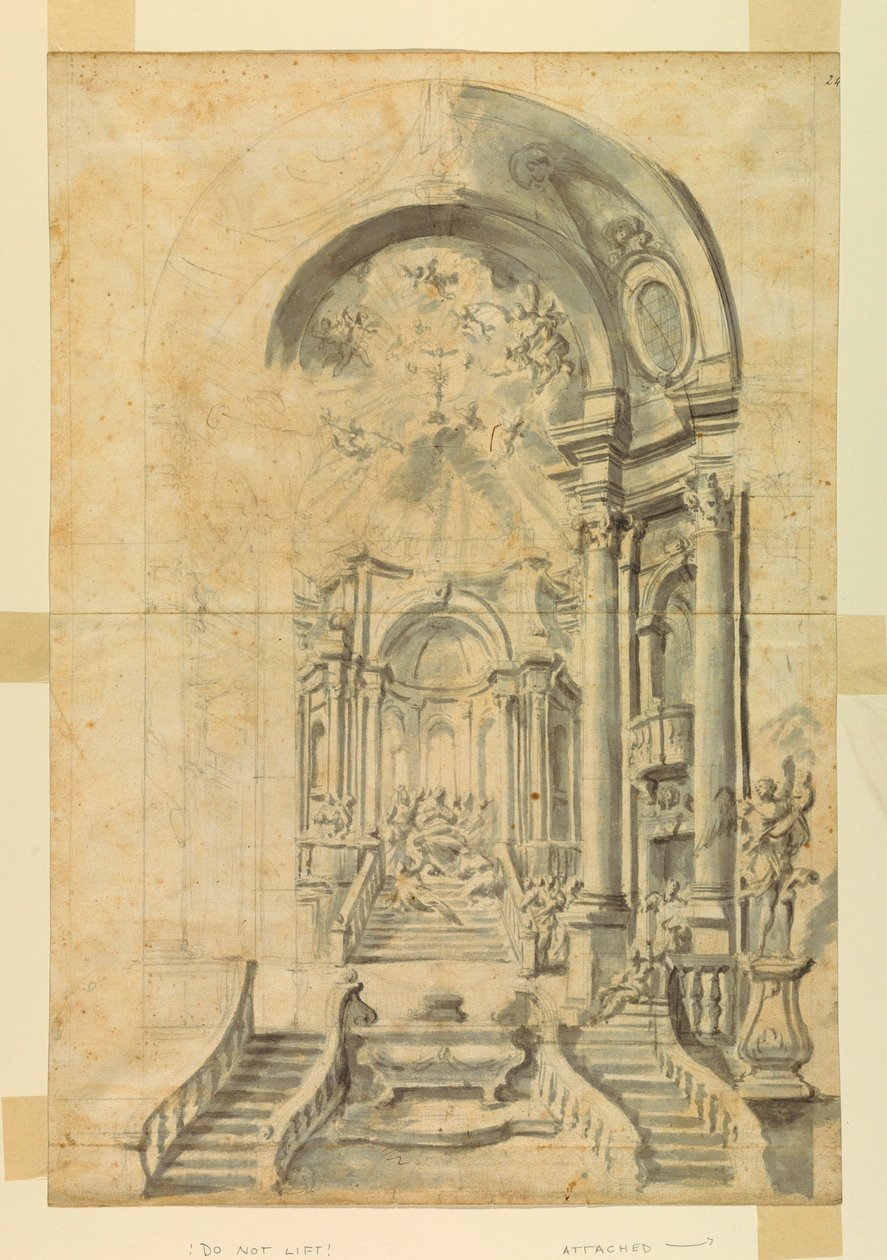 Bir Kilise Festivali Ortamı için Tasarım by Unknown artist