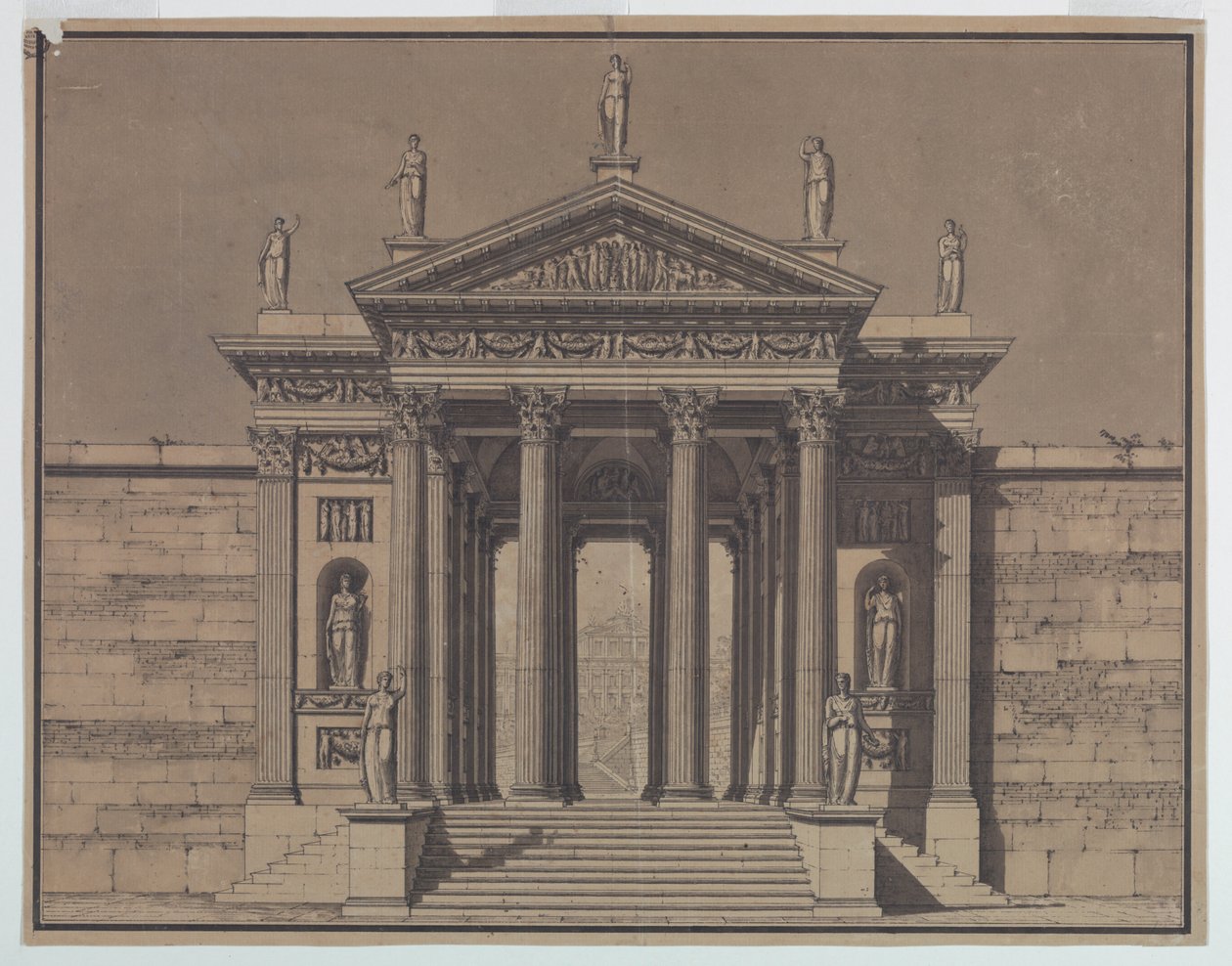 Saray Kapısı Tasarımı by Unknown artist