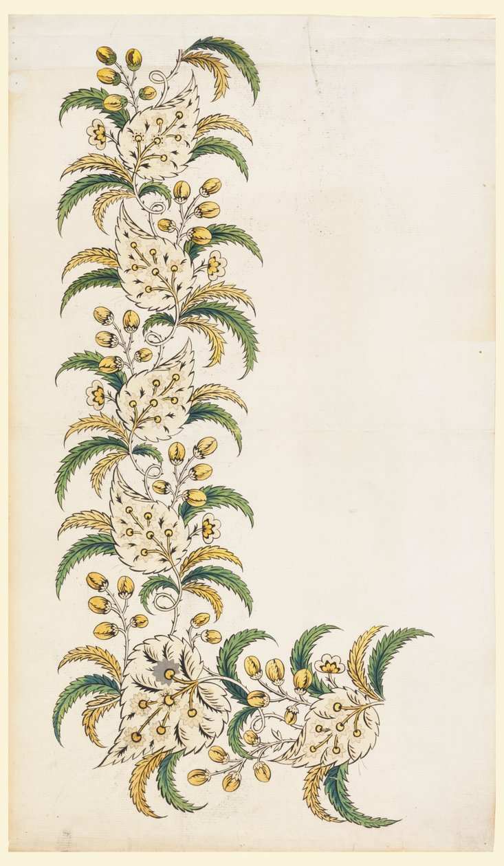 Basılı Dikey Kenarlık Tasarımı by Unknown artist