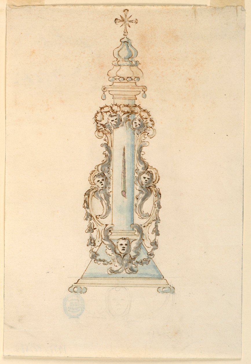Taç Dikeni için bir Reliquary için Tasarım by Unknown artist