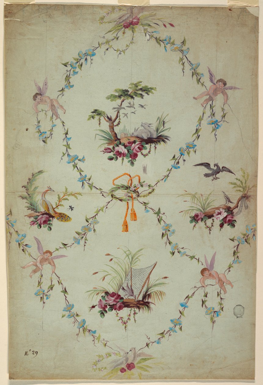İpek Brokar için Tasarım by Unknown artist