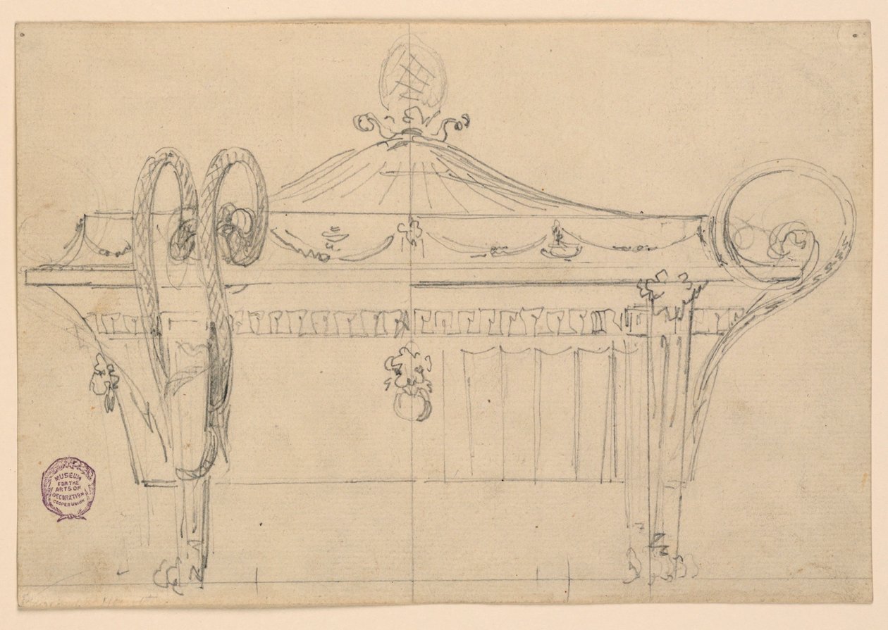 Bir Tureen için Tasarım by Unknown artist